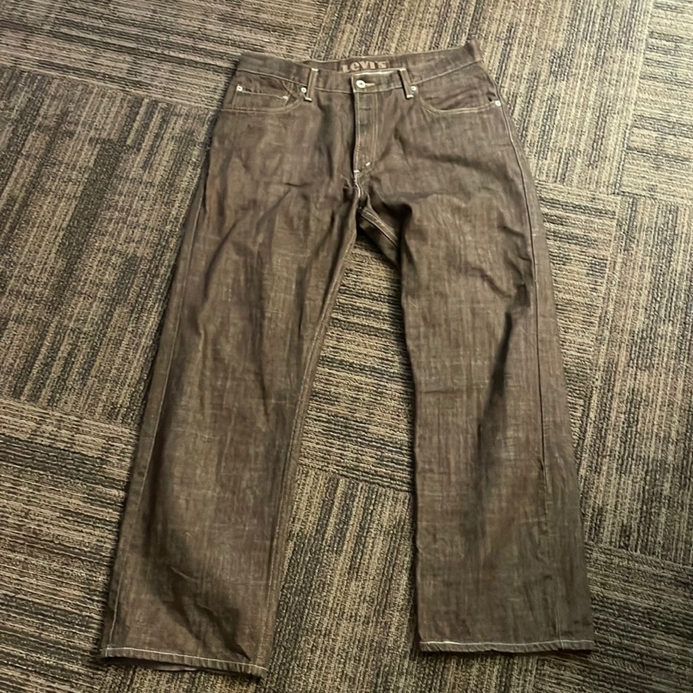 Brown Levi’s 569 Jeans